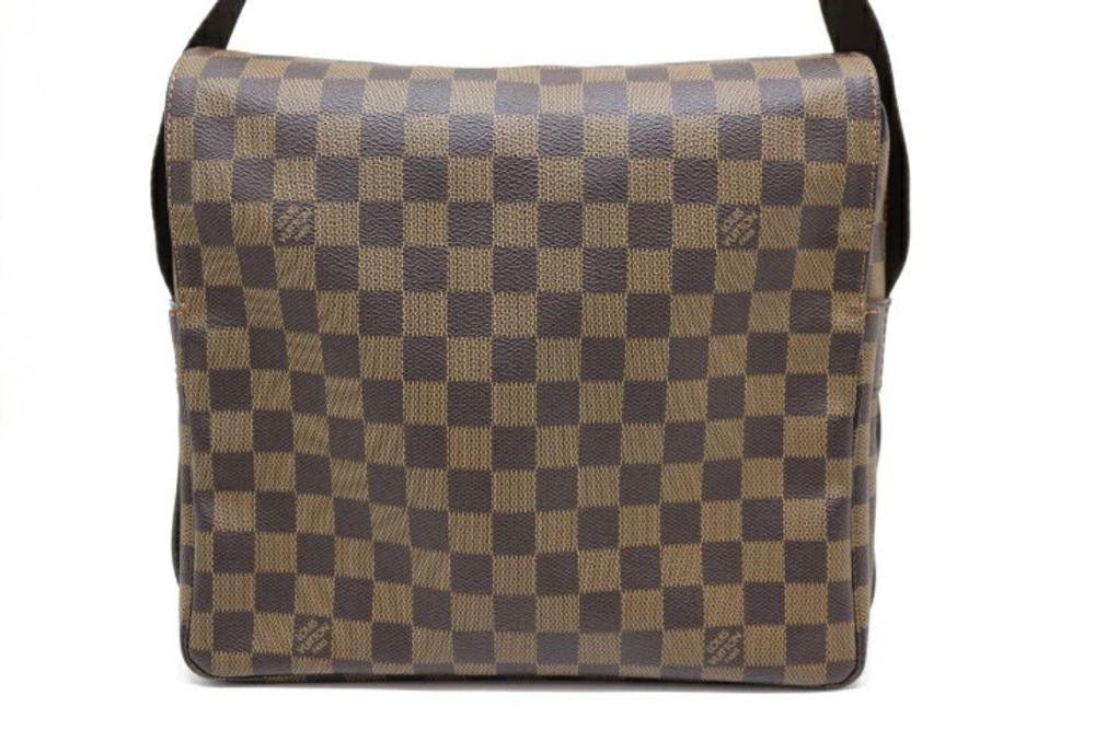 LOUIS VUITTON Naviglio Griot Shoulder Bag Damier Brown
